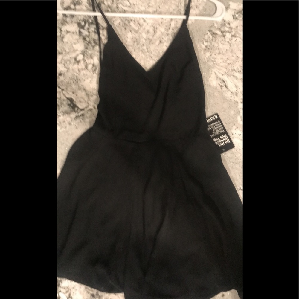 Express black romper